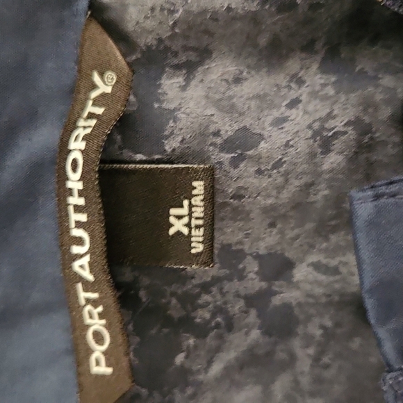 PORT Authority Navy Blue Houston Astros Windbreaker Jacket - Picture 6 of 8